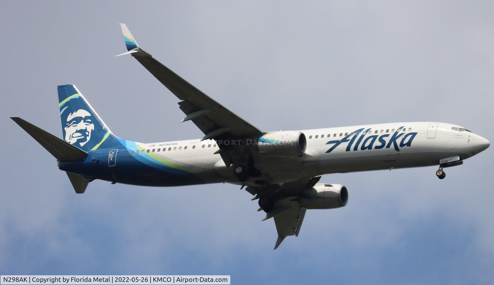 N298AK, 2019 Boeing 737-990/ER C/N 60583, MCO 2022