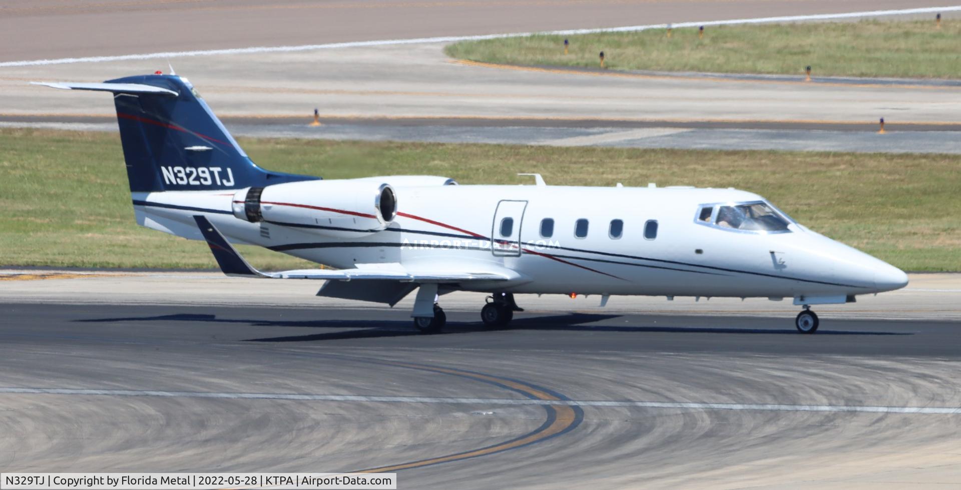 N329TJ, Gates Learjet 55 C/N 120, TPA 2022
