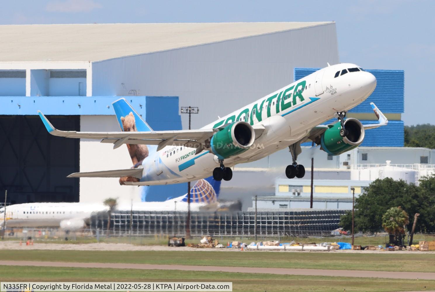 N335FR, 2018 Airbus A320-251N, TPA 2022