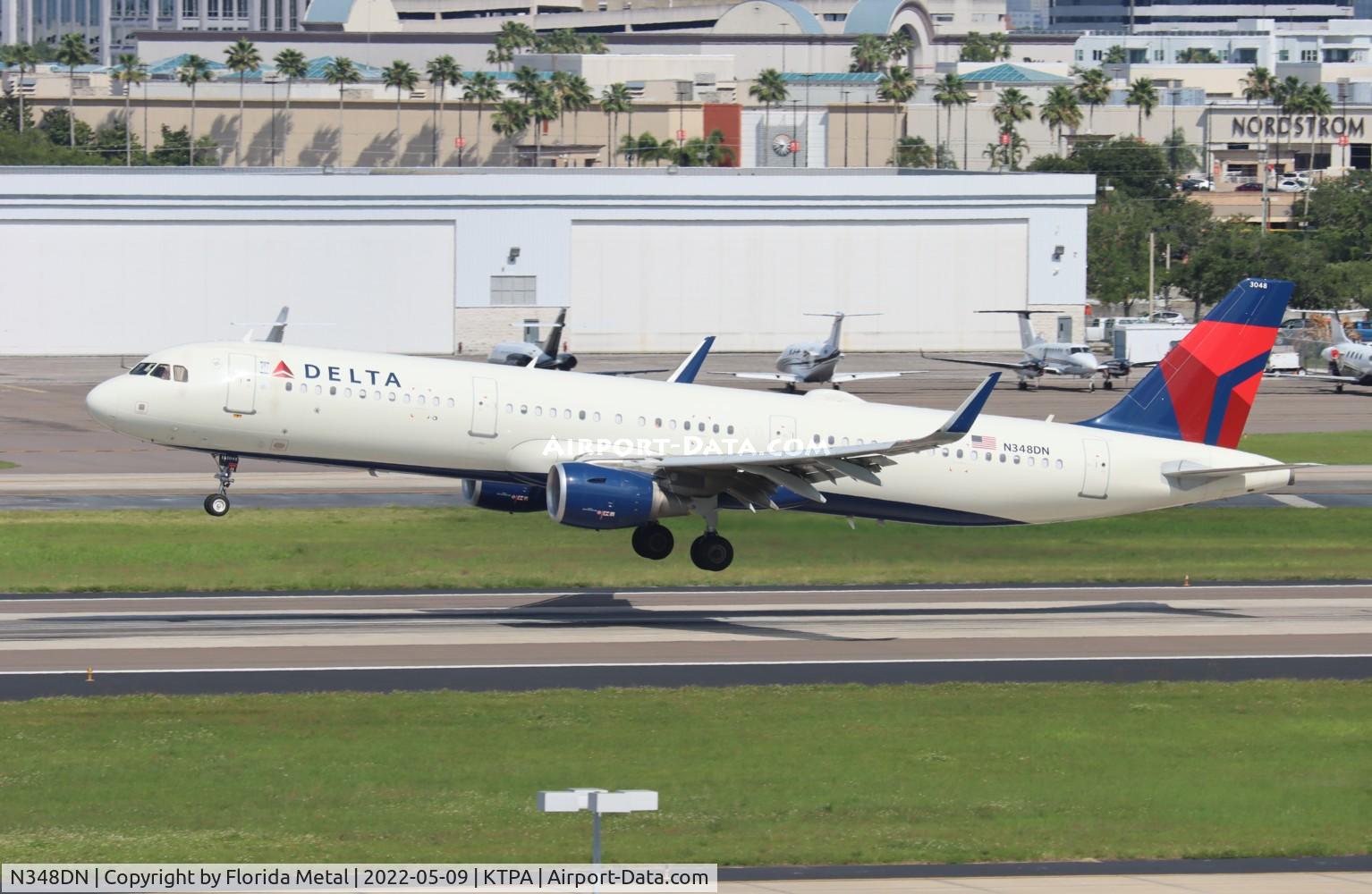N348DN, 2018 Airbus A321-211 C/N 8258, TPA 2022
