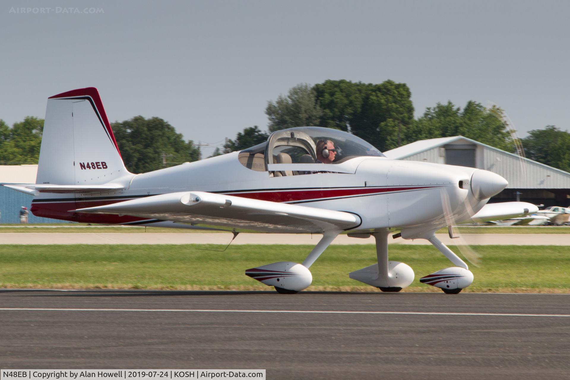 N48EB, 2003 Vans RV-7A C/N 70755, At AirVenture 2019