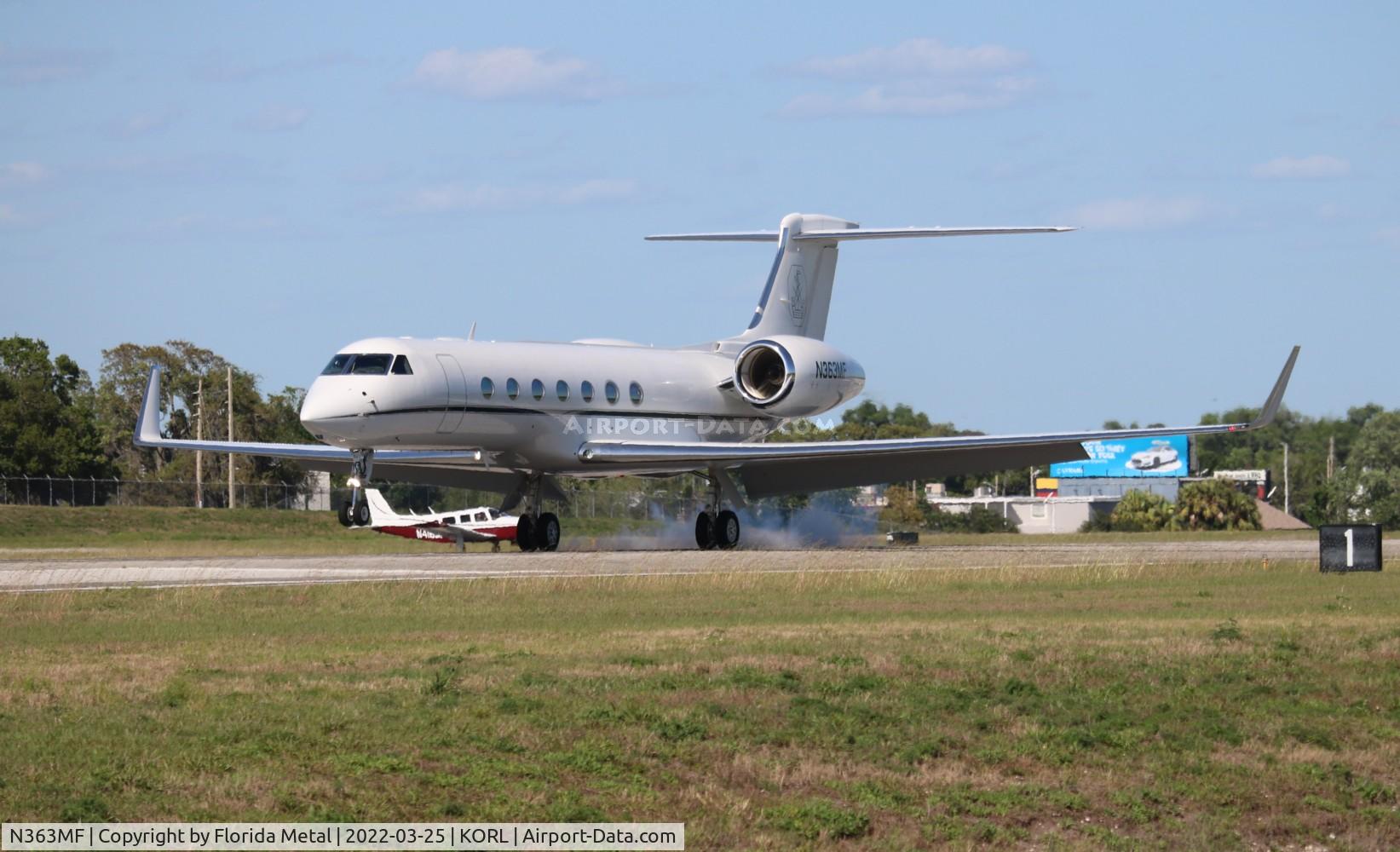 N363MF, 2006 Gulfstream Aerospace GV-SP (G550) C/N 5112, ORL 2022