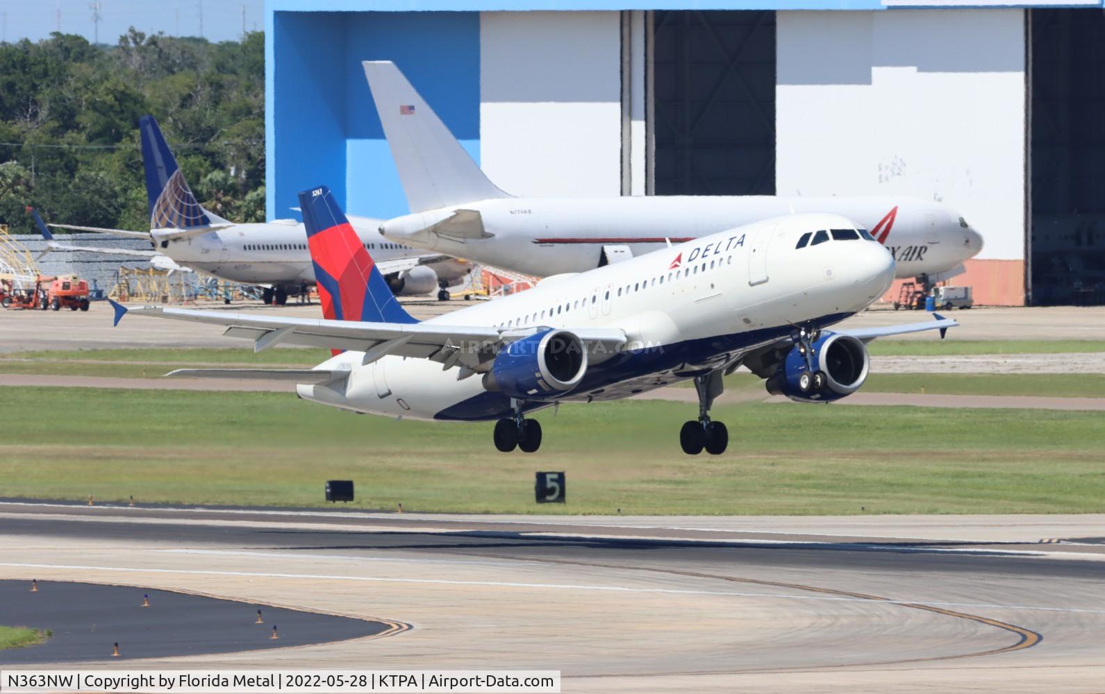 N363NW, 1998 Airbus A320-212 C/N 0923, TPA 2022