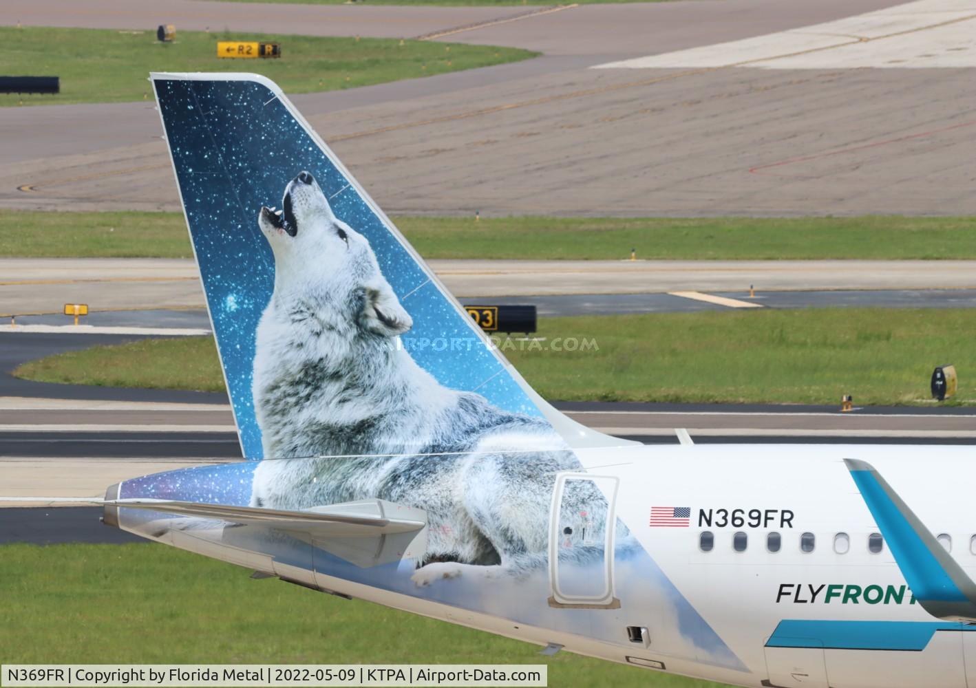 N369FR, 2020 Airbus A320-251N C/N 10031, Chinook the Gray Wolf