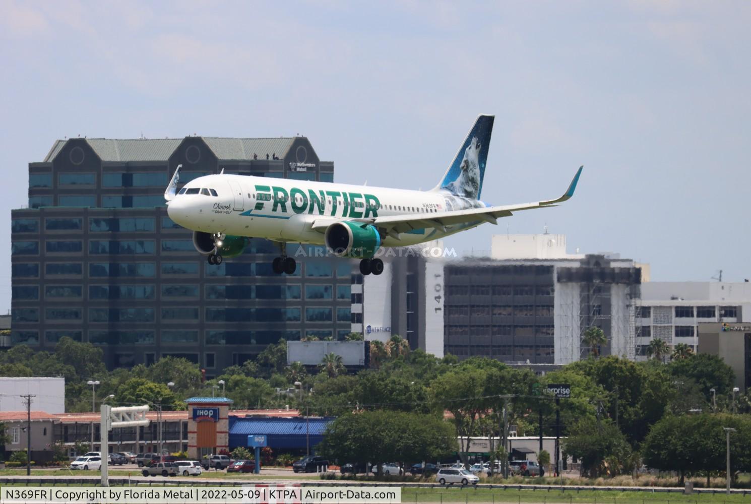 N369FR, 2020 Airbus A320-251N C/N 10031, TPA 2022