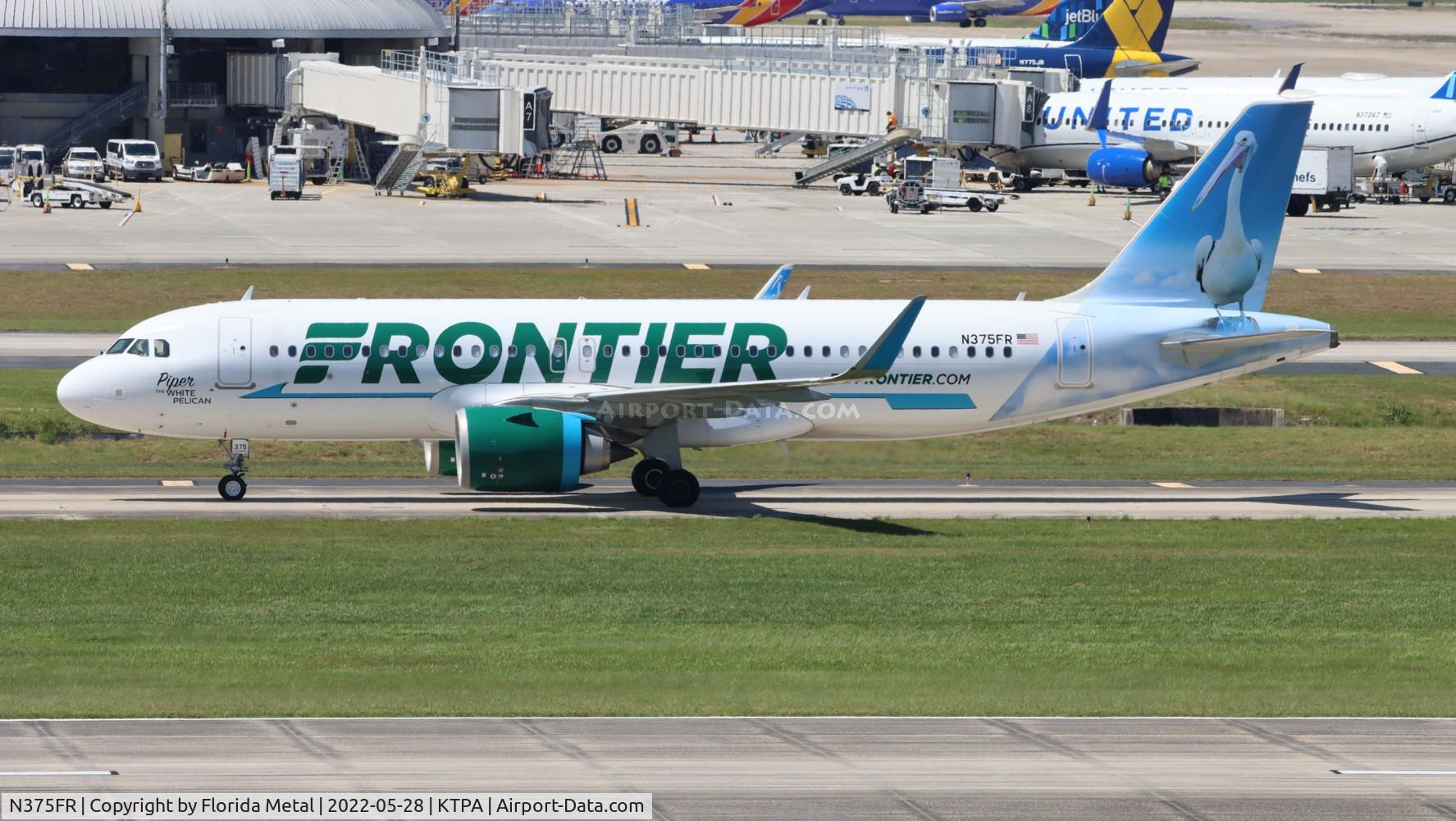 N375FR, 2020 Airbus A320-251N C/N 10298, Piper