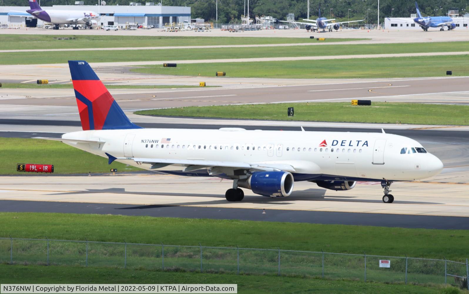 N376NW, 2002 Airbus A320-212 C/N 1812, TPA 2022