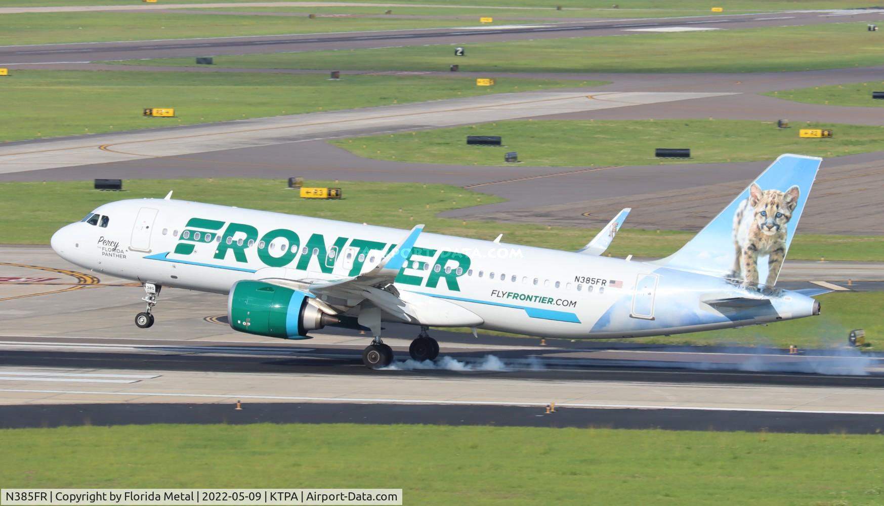 N385FR, 2021 Airbus A320-251N C/N 10622, Percy