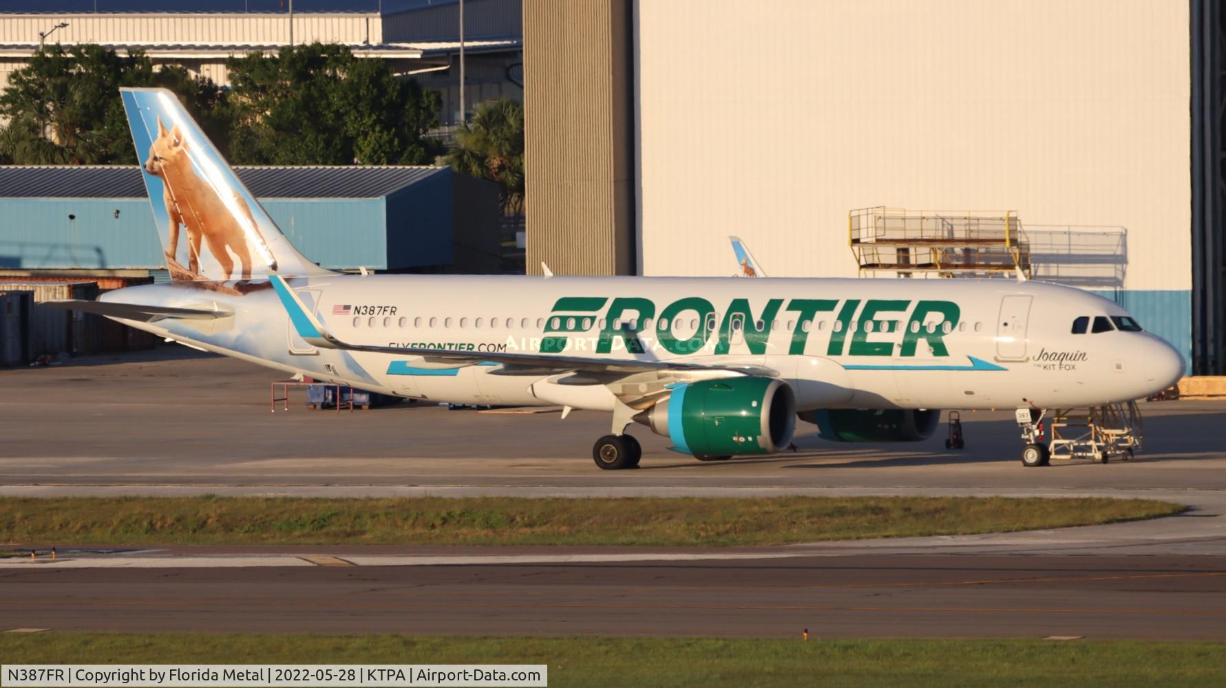 N387FR, 2021 Airbus A320-251N C/N 10708, Joaquin
