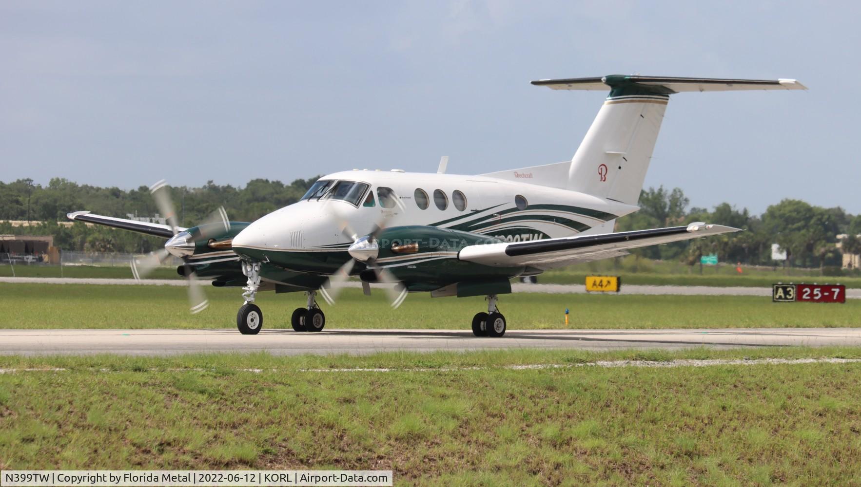 N399TW, 1983 Beech F90 King Air C/N LA-203, ORL 2022