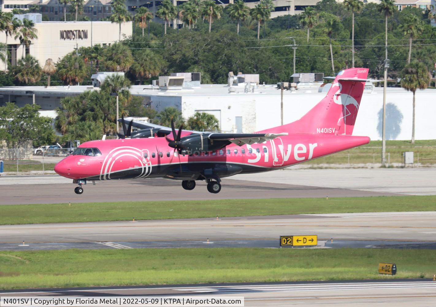 N401SV, 2017 ATR 42-600 C/N 1216, TPA 2022