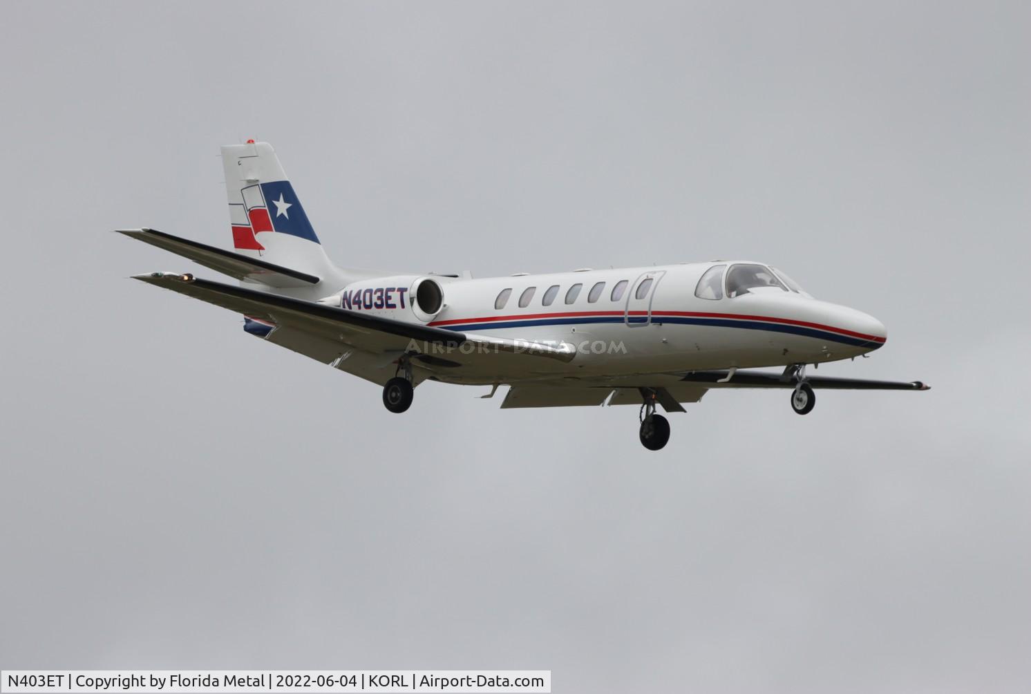 N403ET, 1999 Cessna 560 Citation Ultra C/N 560-0535, Special Olympics 2022