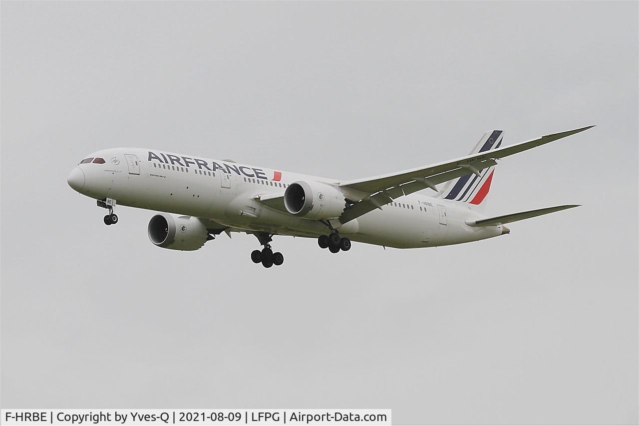 F-HRBE, 2017 Boeing 787-9 Dreamliner Dreamliner C/N 38772, Boeing 787-9 Dreamliner, Short approach rwy 26L, Roissy Charles De Gaulle airport (LFPG-CDG)