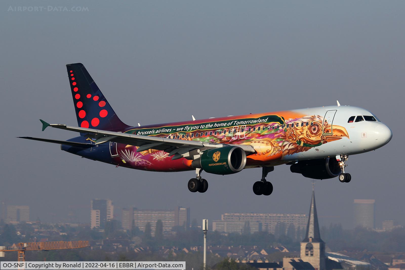 OO-SNF, 2006 Airbus A320-214 C/N 2810, at bru