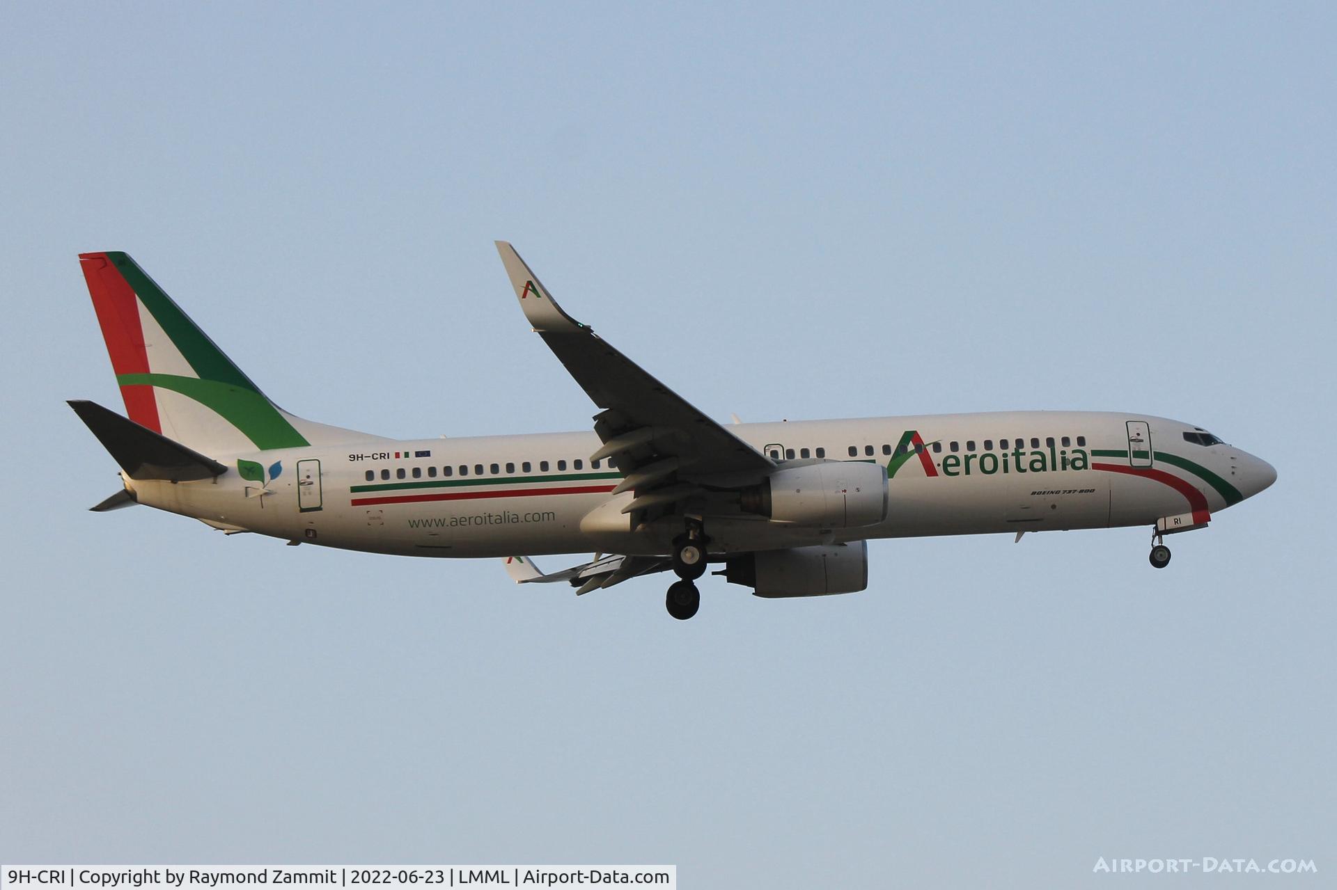 9H-CRI, 2000 Boeing 737-85F C/N 30567, B737-800 9H-CRI AeroItalia