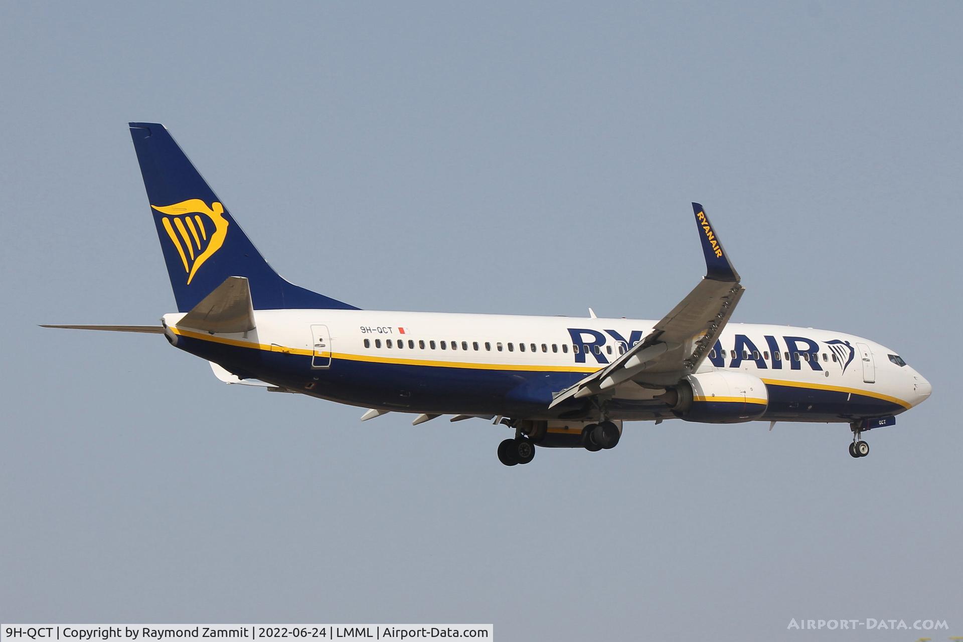 9H-QCT, 2016 Boeing 737-8AS C/N 44742, B737-800 9H-QCT Malta Air