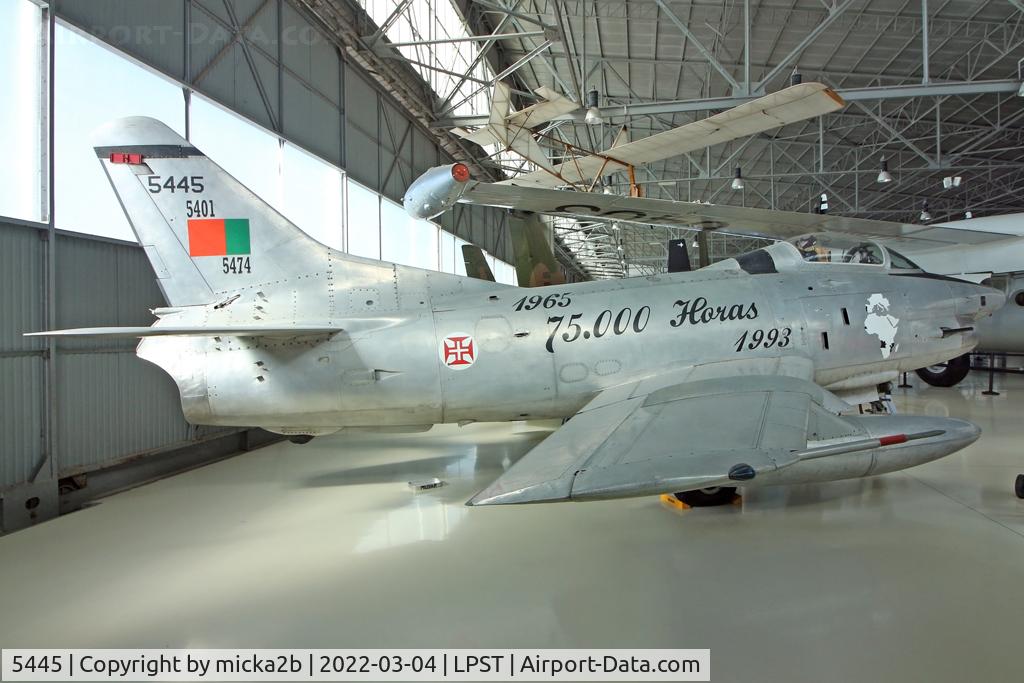 5445, Fiat G-91R/3 C/N F1-0091, Preserved