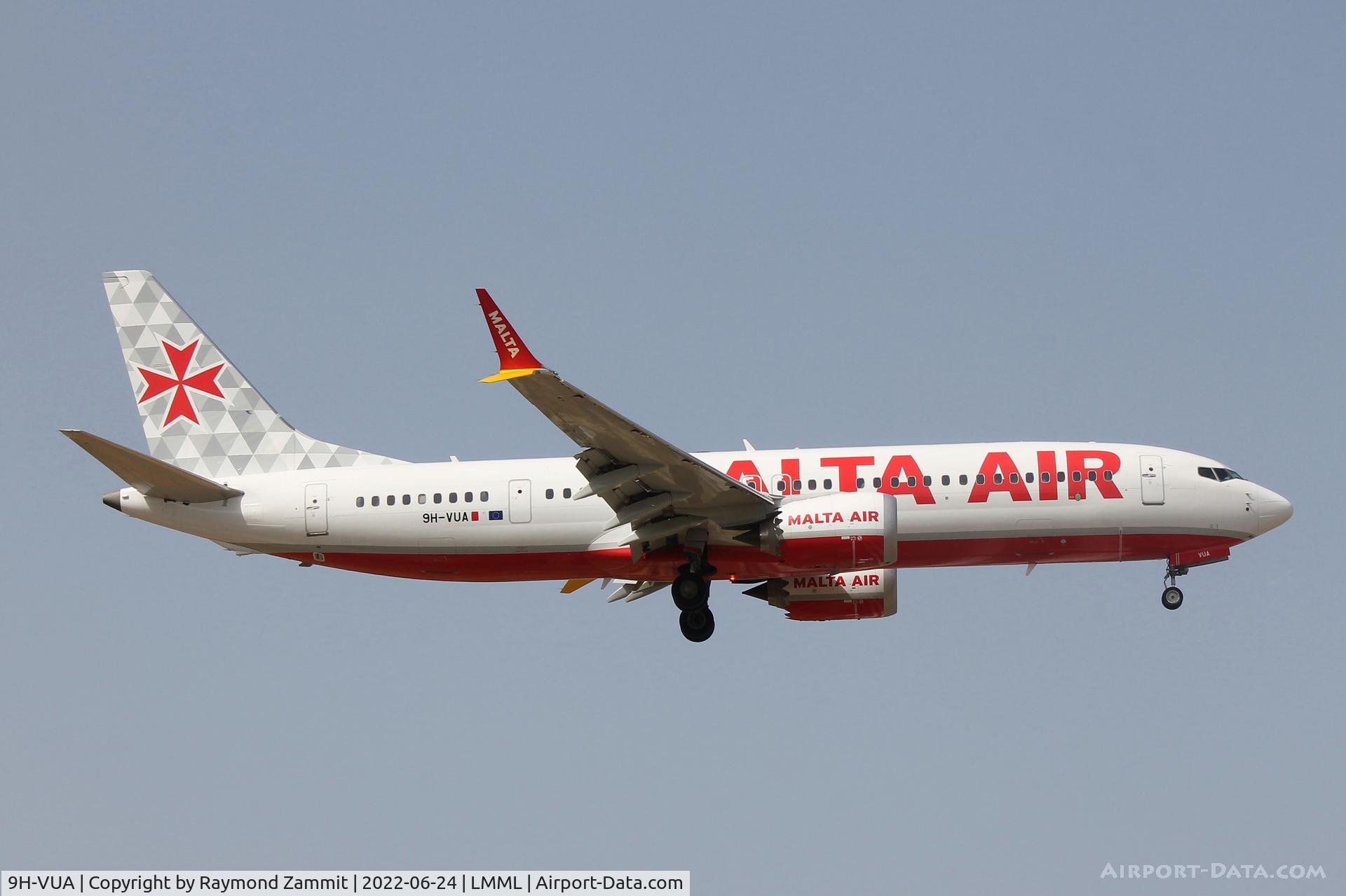 9H-VUA, 2021 Boeing 737-8-200 MAX C/N 65874, B737-8 MAX 9H-VUA Malta Air