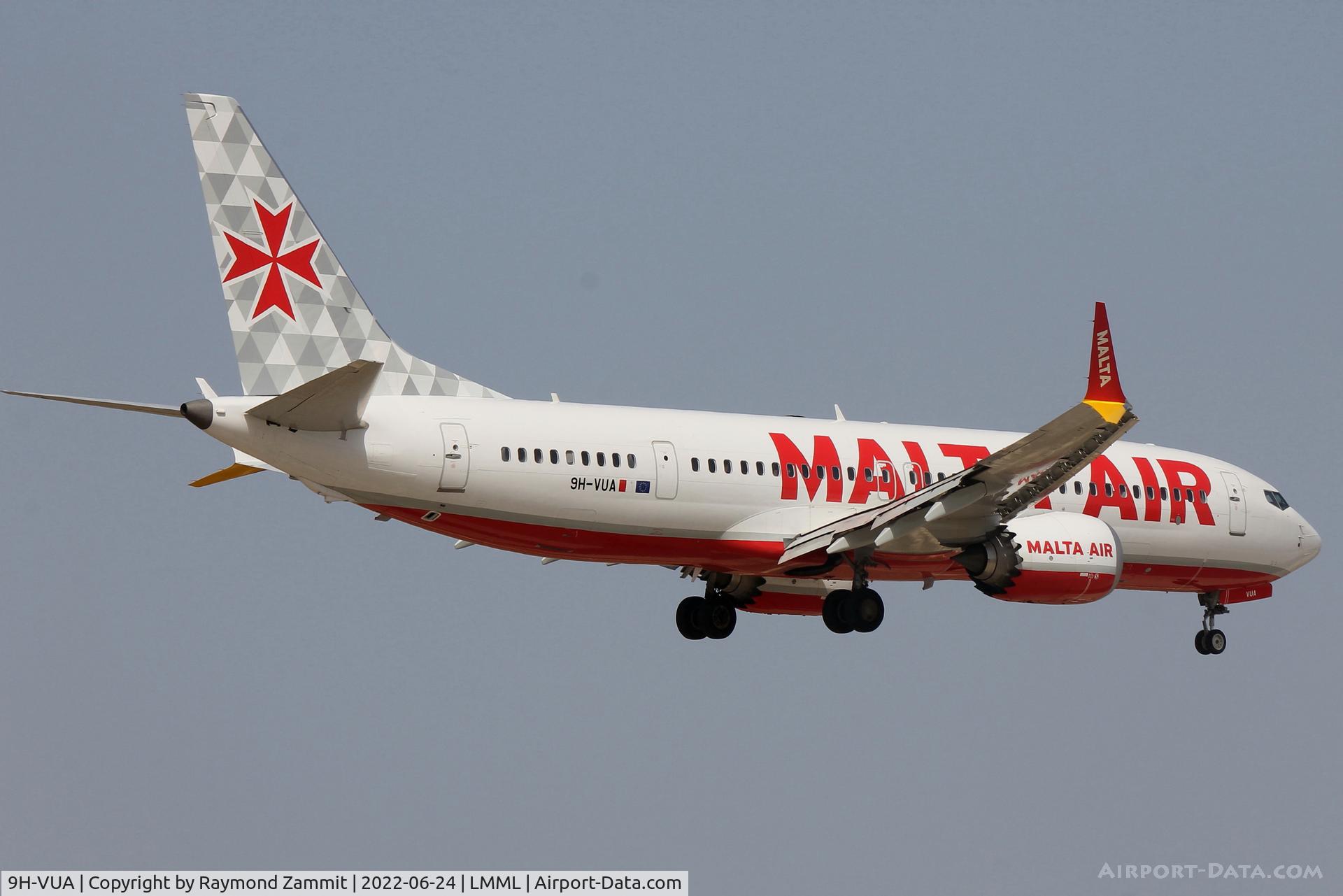 9H-VUA, 2021 Boeing 737-8-200 MAX C/N 65874, B737-8 MAX 9H-VUA Malta Air