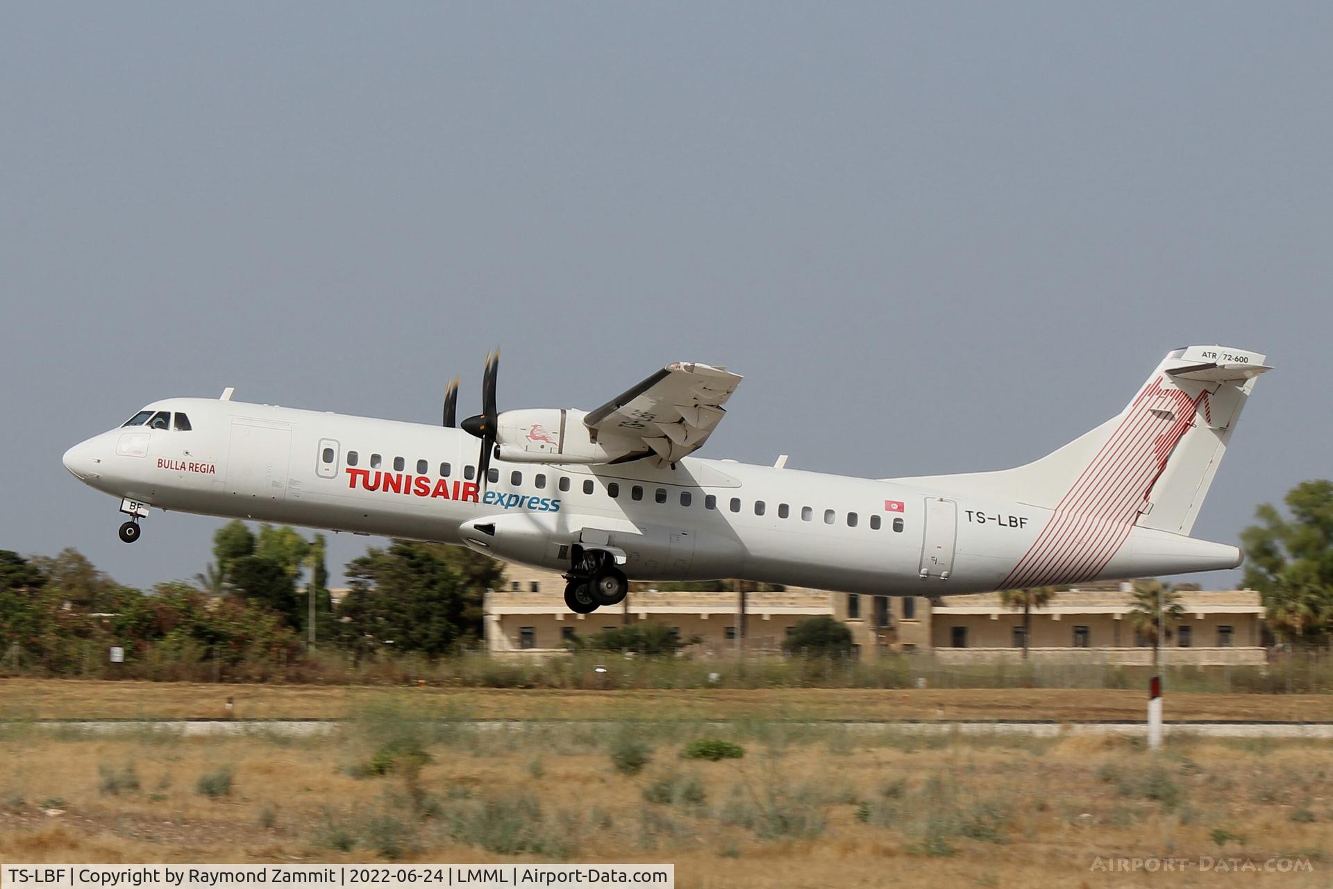 TS-LBF, 2019 ATR 72-600 (72-212A) C/N 1582, ATR72 TS-LBF Tunisair Express