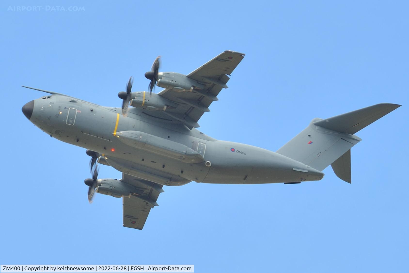 ZM400, 2014 Airbus A400M Atlas C.1 C/N 015, One of two circuits today.