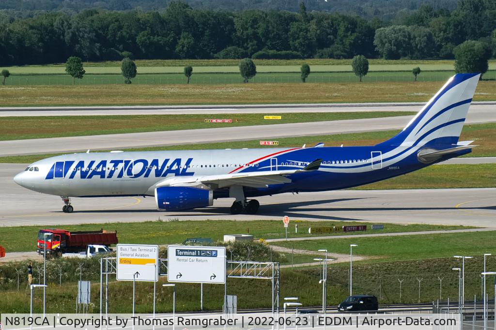 N819CA, 2009 Airbus A330-243 C/N 1016, National Airlines Airbus A330-200