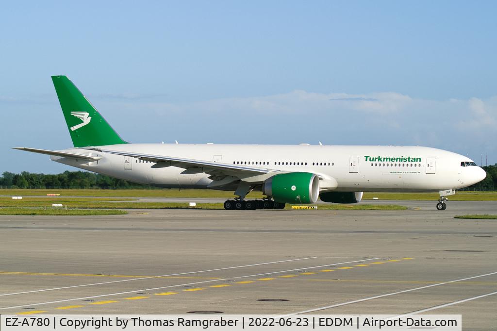 EZ-A780, 2021 Boeing 777-22K/LR C/N 66893, Turkmenistan Airlines Boeing 777-200(LR), the last built Boeing 777-200LR ever
