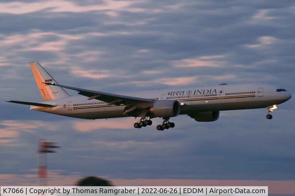 K7066, 2017 Boeing 777-337/ER C/N 36320, India - Air Force Boeing 777-300(ER), ex Air India (VT-ALV)