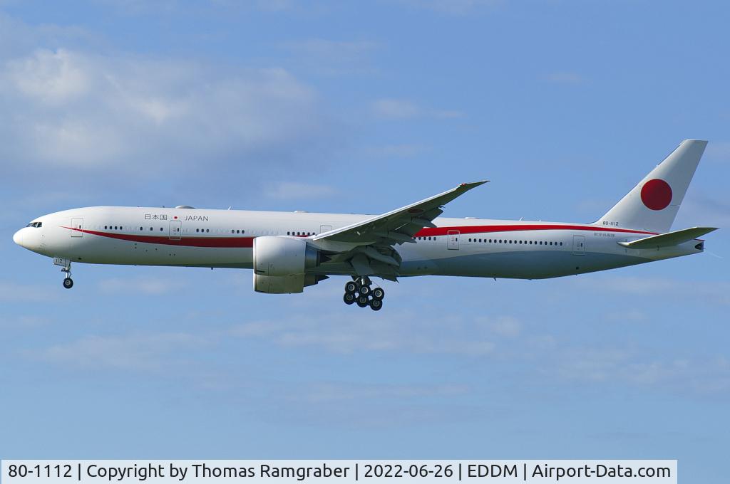 80-1112, 2016 Boeing 777-300/ER (BBJ) C/N 62440, Japan - Air Self Defence Force (JASDF) Boeing 777-300(ER)