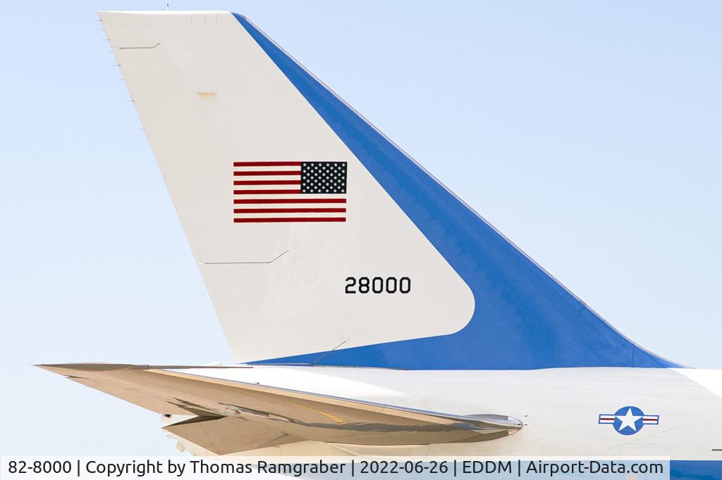 82-8000, 1987 Boeing VC-25A (747-2G4B) C/N 23824, USA - Air Force Boeing VC-25A