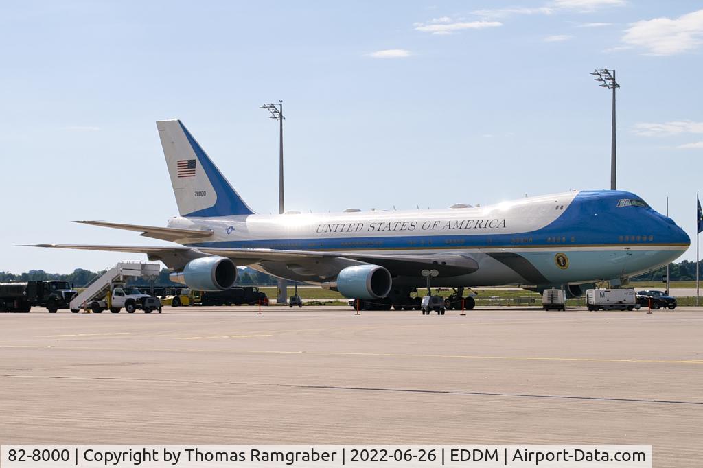 82-8000, 1987 Boeing VC-25A (747-2G4B) C/N 23824, USA - Air Force Boeing VC-25A