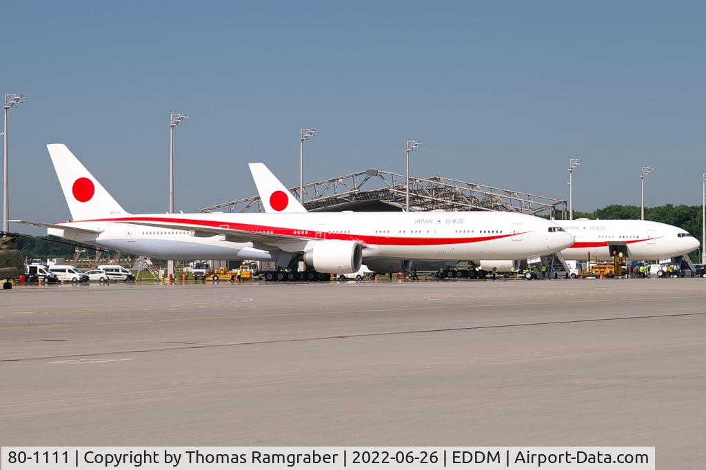 80-1111, 2016 Boeing 777-3SB/ER C/N 62439, Japan - Air  Self Defence Force (JASDF) Boeing 777-300(ER) + sistership 80-1112