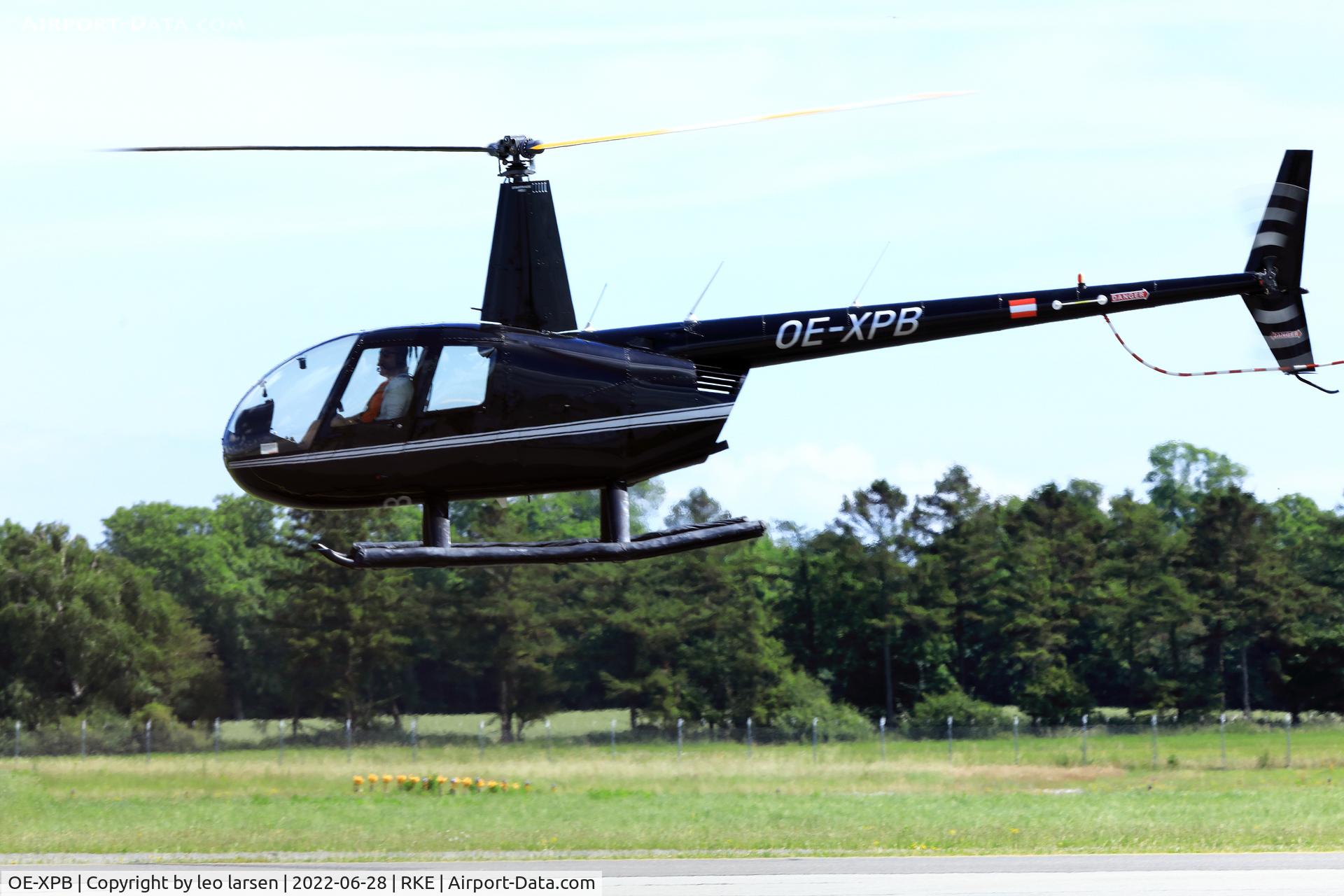 OE-XPB, 2008 Robinson R44 Clipper II C/N 12154, Roskilde 28.6.2022