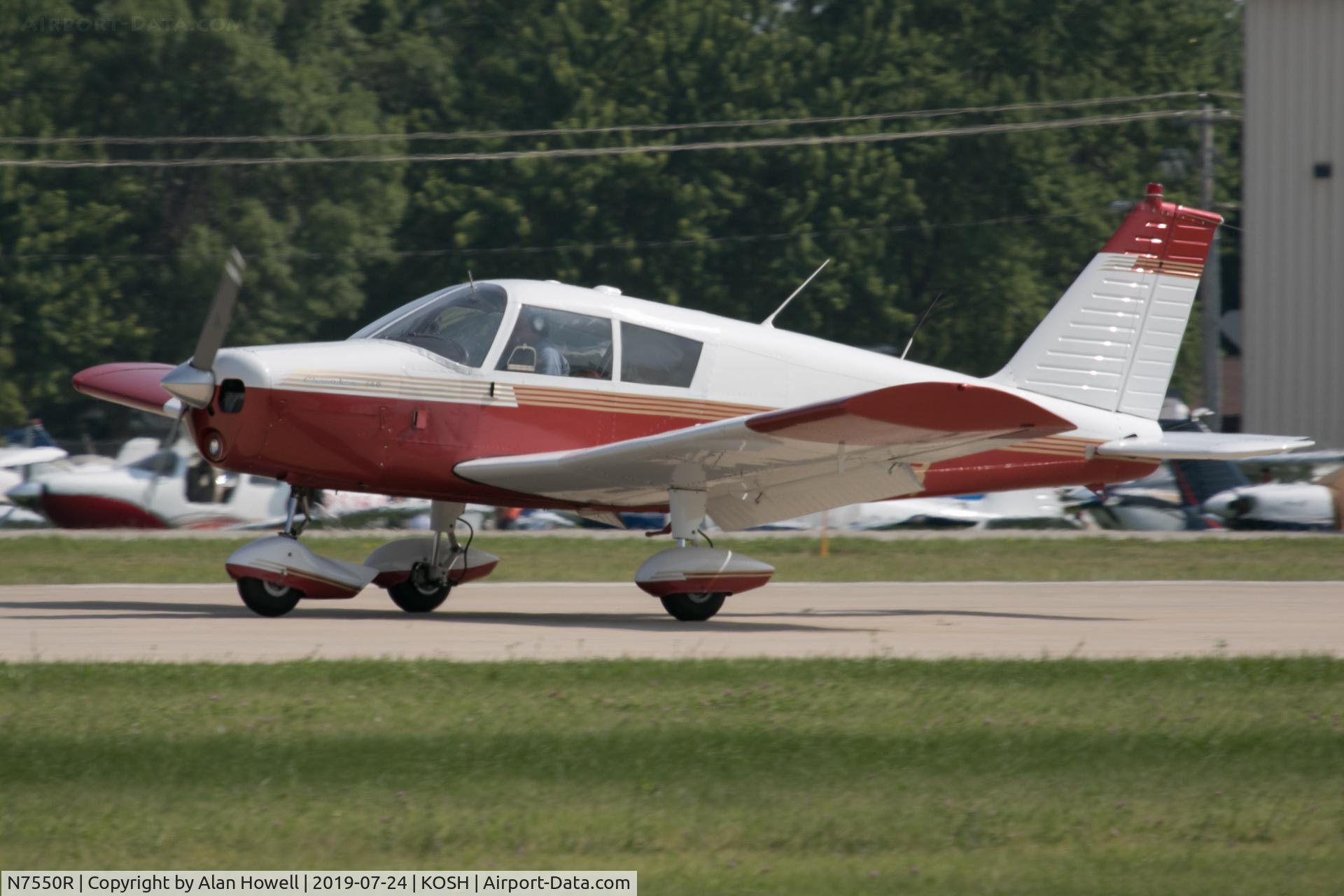 N7550R, 1966 Piper PA-28-140 C/N 28-22113, At AirVenture 2019