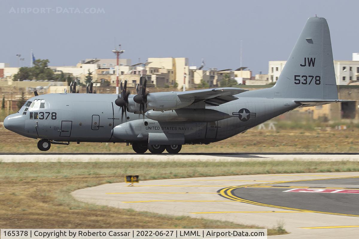 165378, 1997 Lockheed Martin C-130T Hercules C/N 382-5429, Runway 13