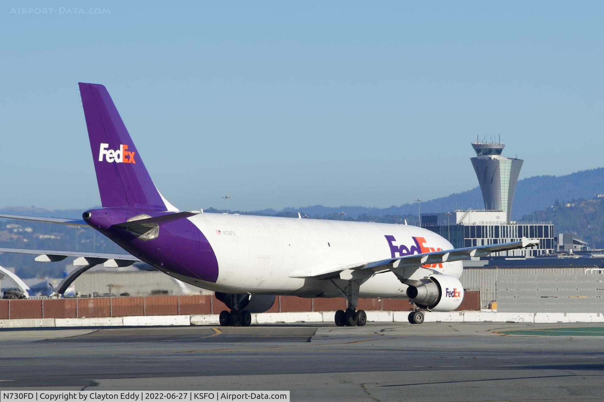 N730FD, 1992 Airbus A300B4-622R C/N 659, SFO 2022.