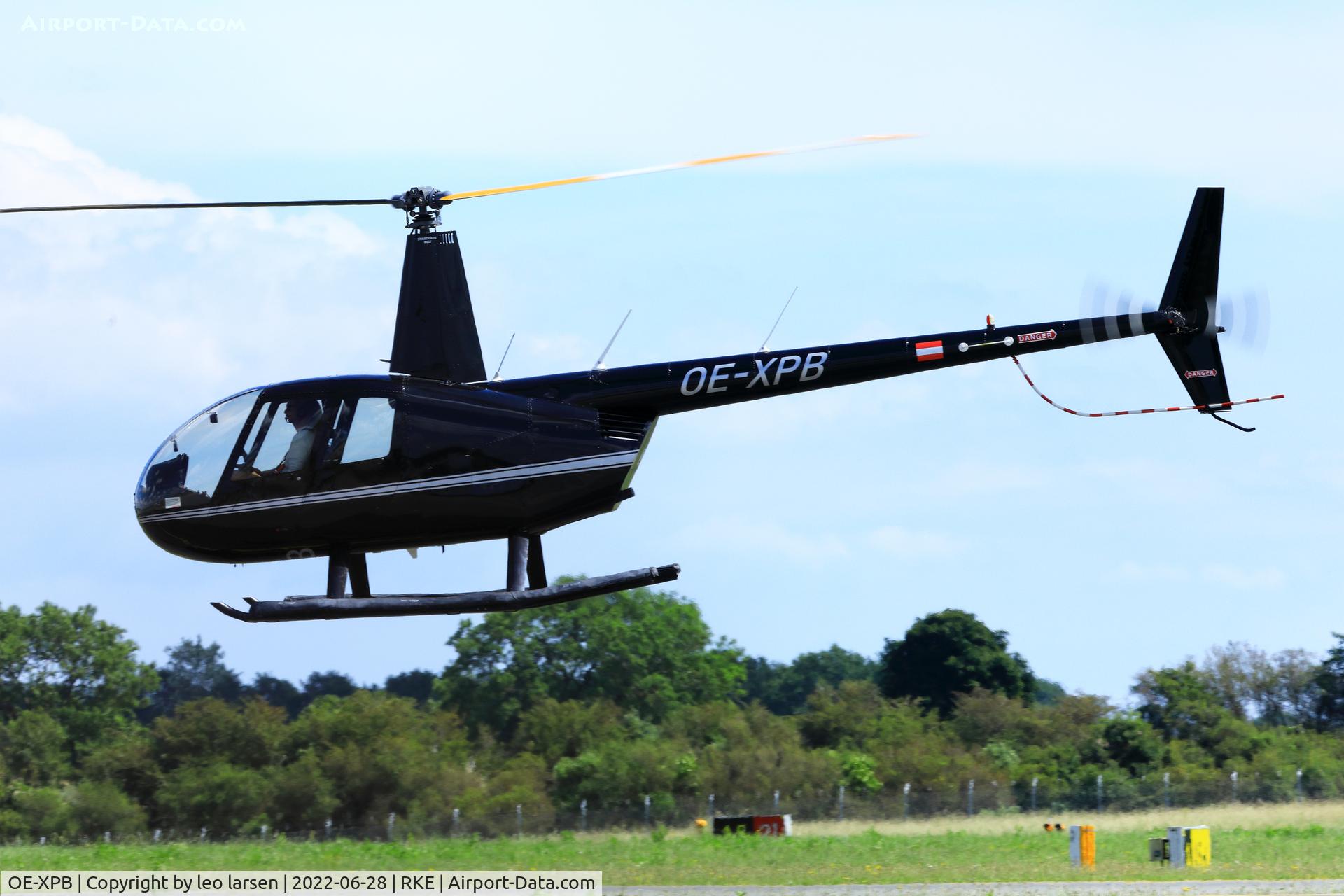 OE-XPB, 2008 Robinson R44 Clipper II C/N 12154, Roskilde 28.6.2022
