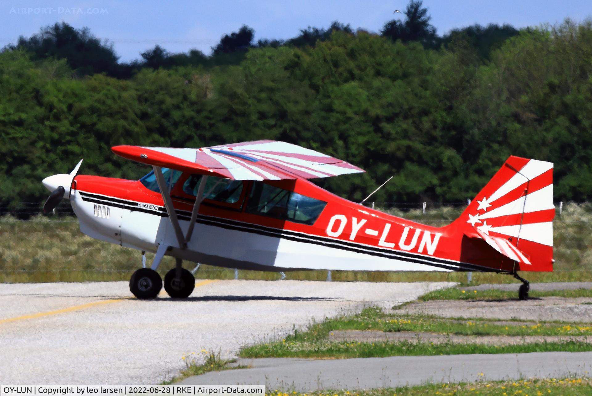 OY-LUN, 1995 American Champion 8KCAB Decathlon C/N 763-96, Roskilde 28,6,2022