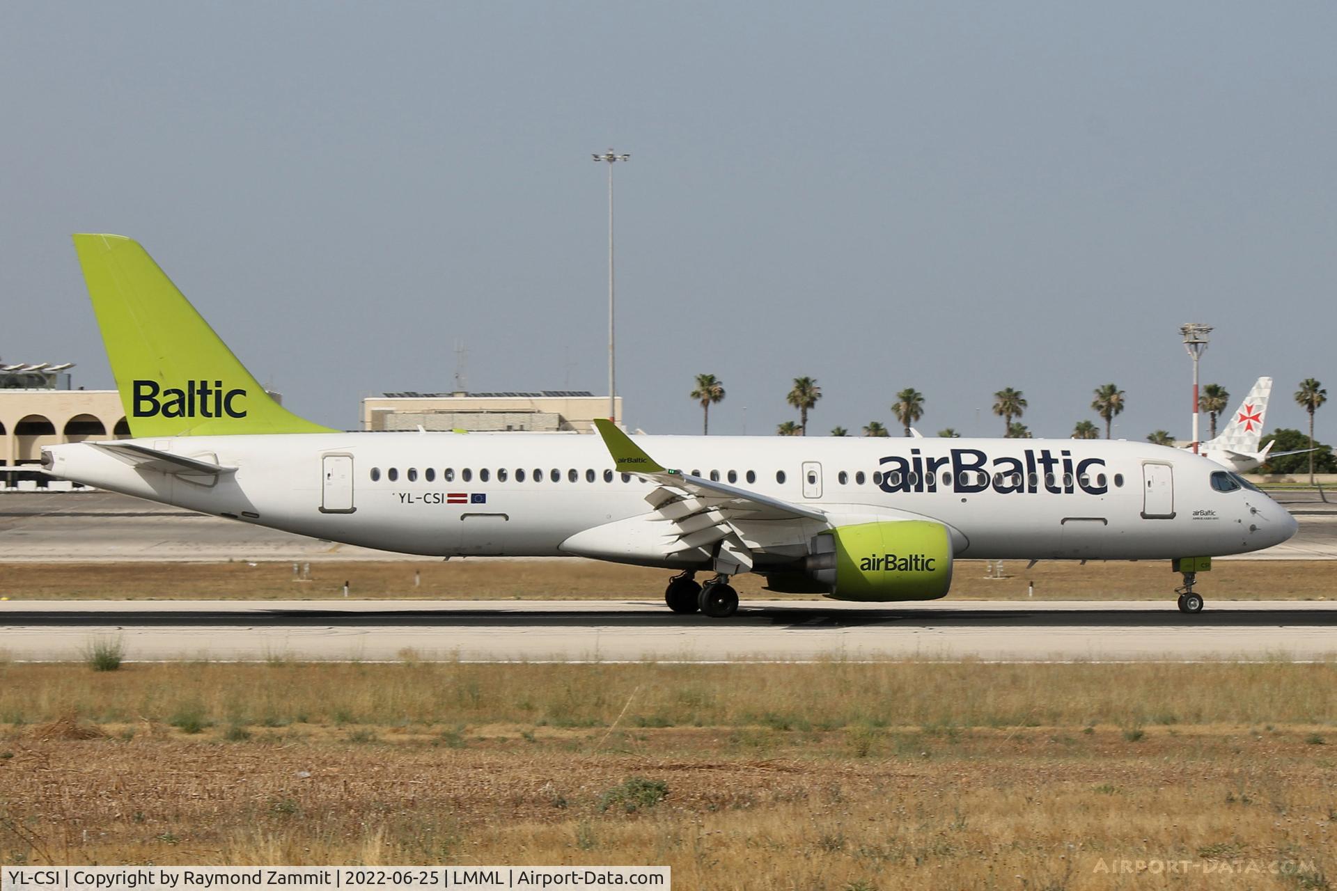 YL-CSI, 2018 Bombardier CSeries CS300 (BD-500-1A11) C/N 55034, A220 YL-CSI Air Baltic