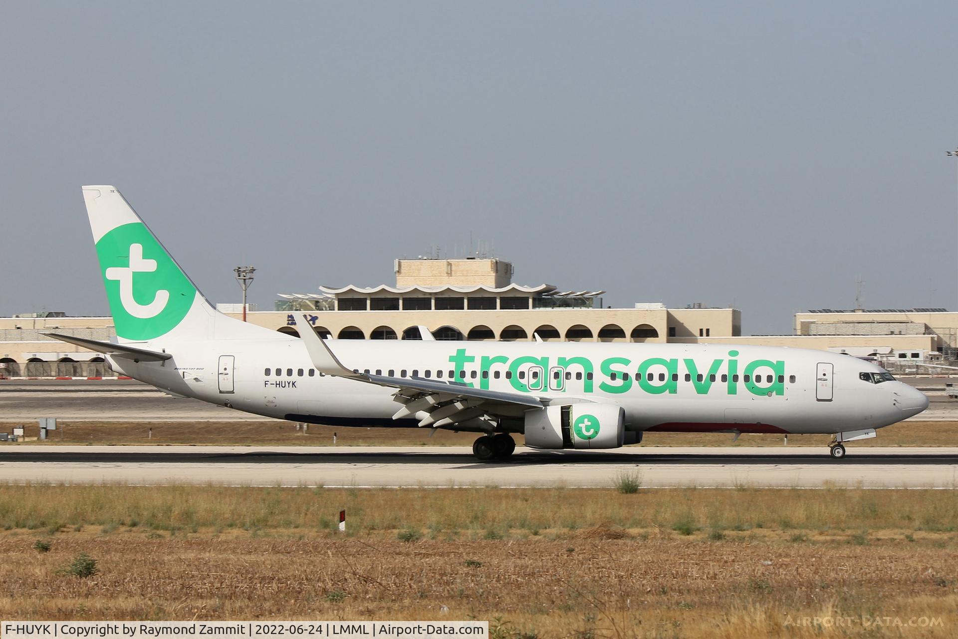 F-HUYK, Boeing 737-800 C/N 38034, B737-800 F-HUYK Transavia France