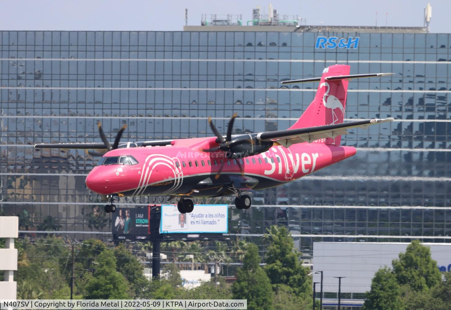 N407SV, 2019 ATR 42-600 C/N 1411, TPA 2022