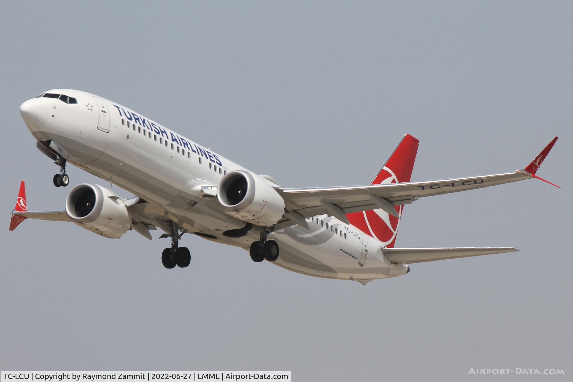 TC-LCU, 2021 Boeing 737-8 MAX C/N 60068, B737-8 MAX TC-LCU Turkish Airlines