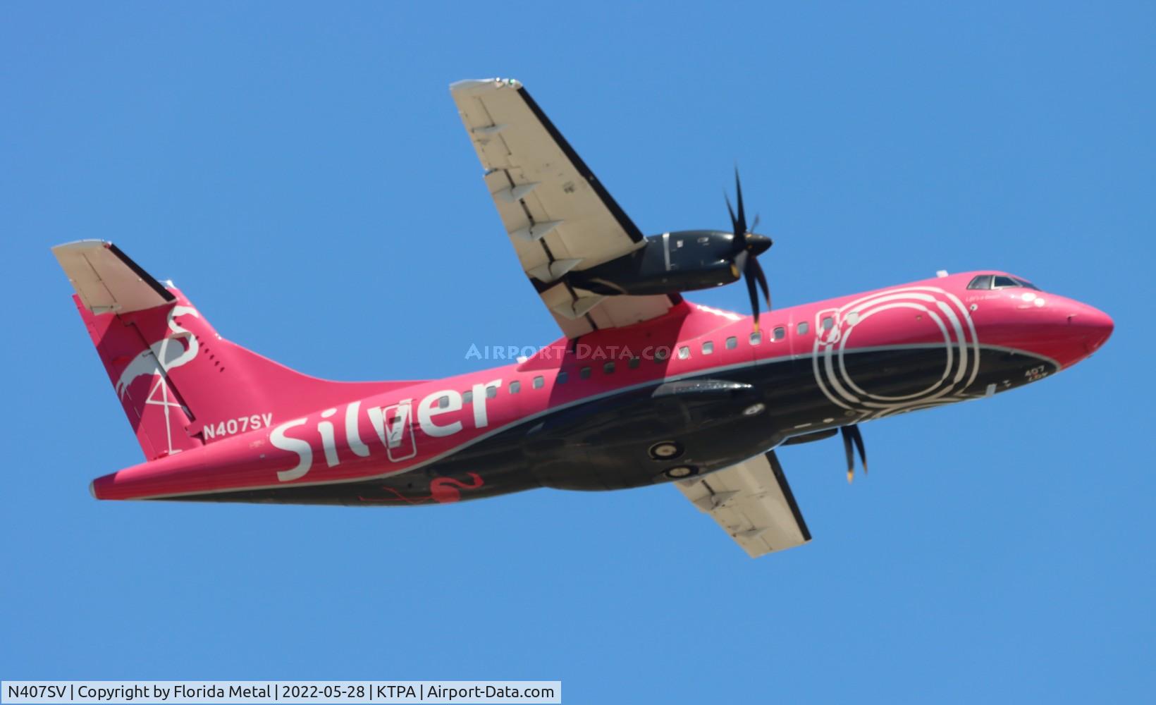 N407SV, 2019 ATR 42-600 C/N 1411, TPA 2022