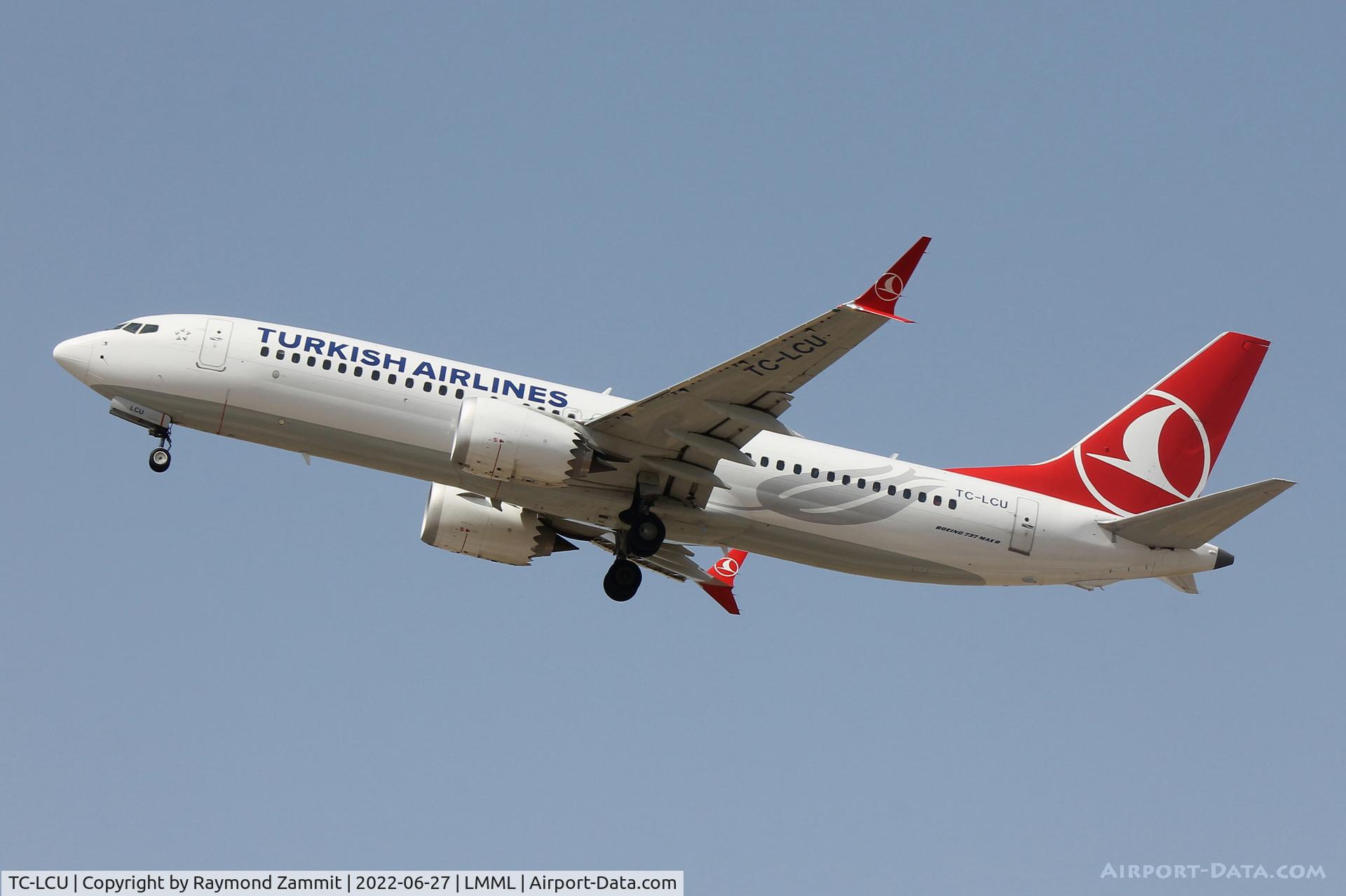 TC-LCU, 2021 Boeing 737-8 MAX C/N 60068, B737-8 MAX TC-LCU Turkish Airlines