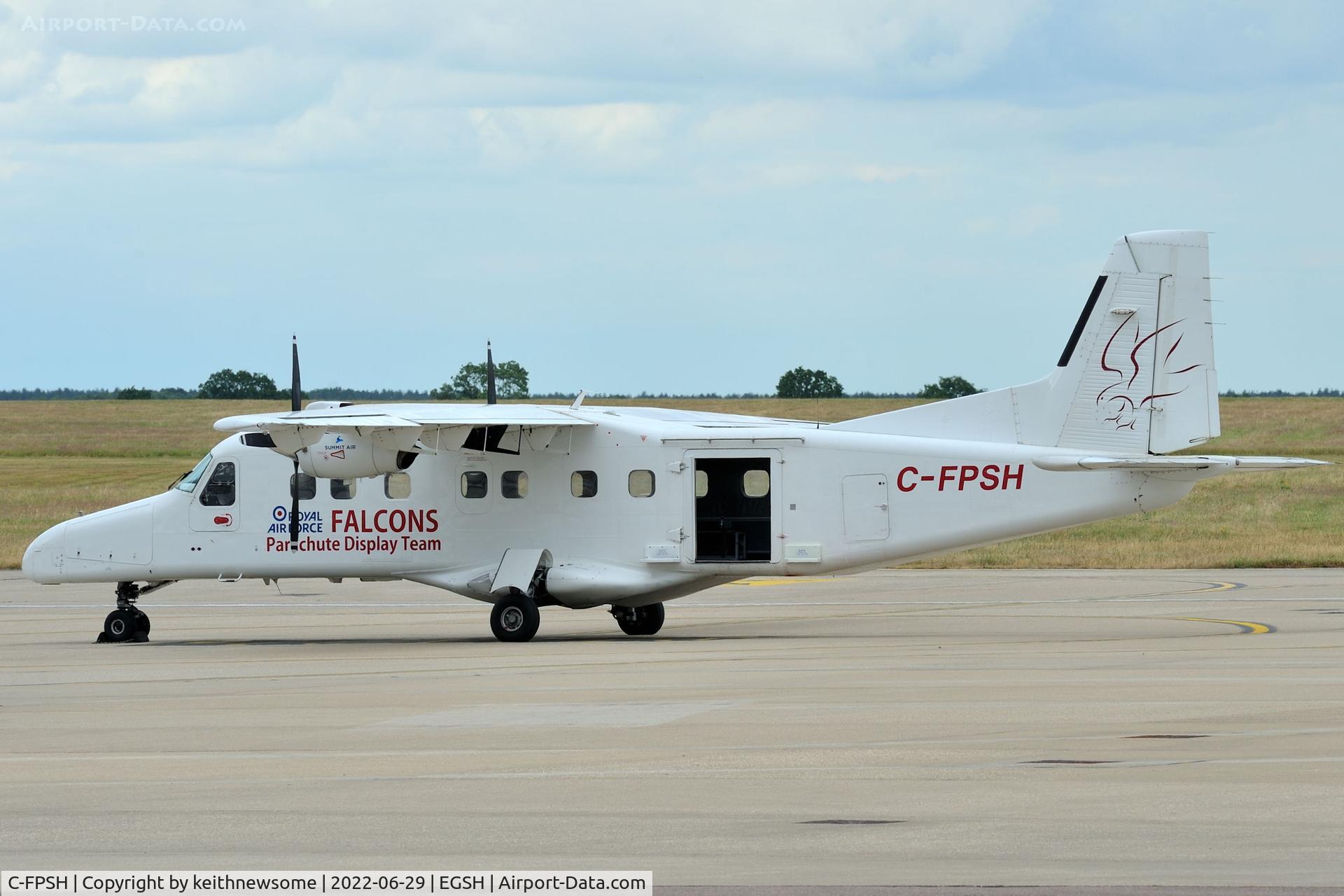 C-FPSH, 1986 Dornier 228-202 C/N 8071, Royal Norfolk Show participant.
