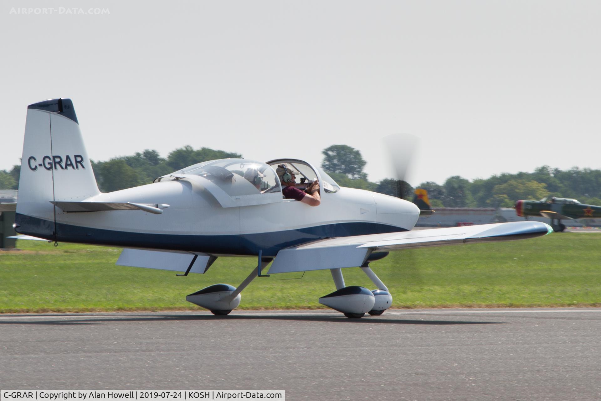 C-GRAR, 2013 Vans RV-7A C/N 73860, At AirVenture 2019