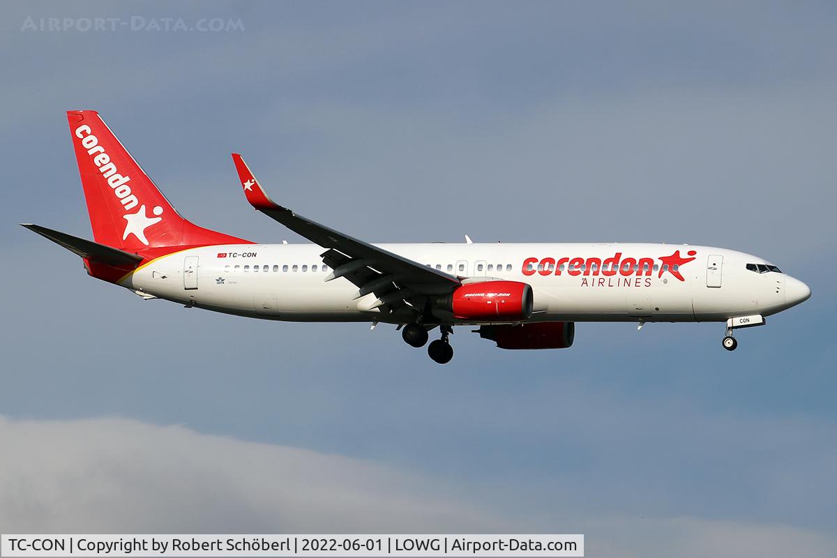 TC-CON, 2011 Boeing 737-81D C/N 39412, TC-CON