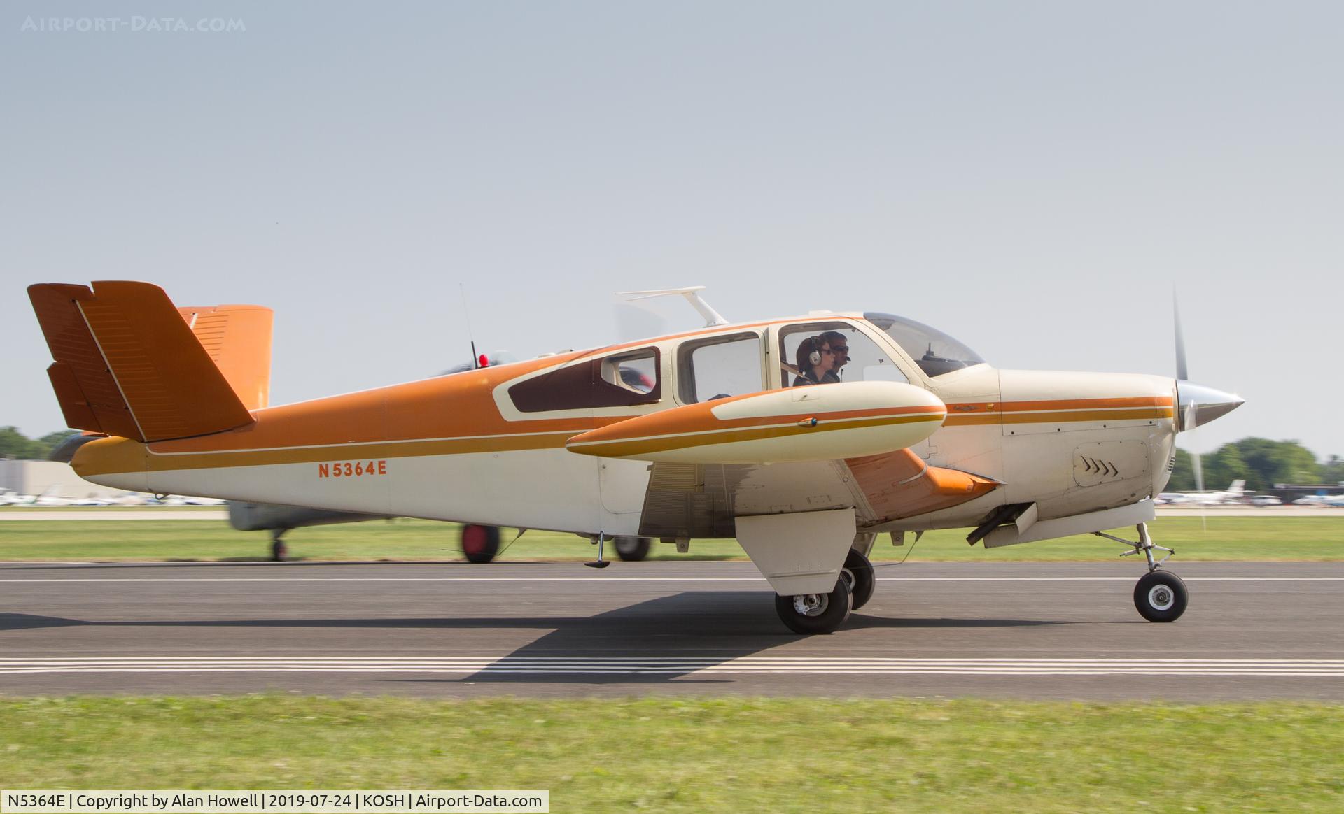 N5364E, 1959 Beech K35 Bonanza C/N D-5836, At AirVenture 2019
