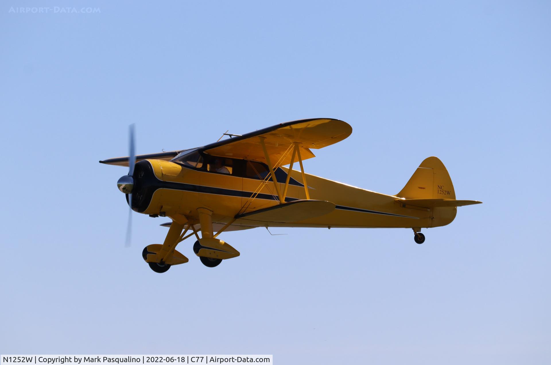 N1252W, 1941 Waco SRE C/N 5153, Waco SRE