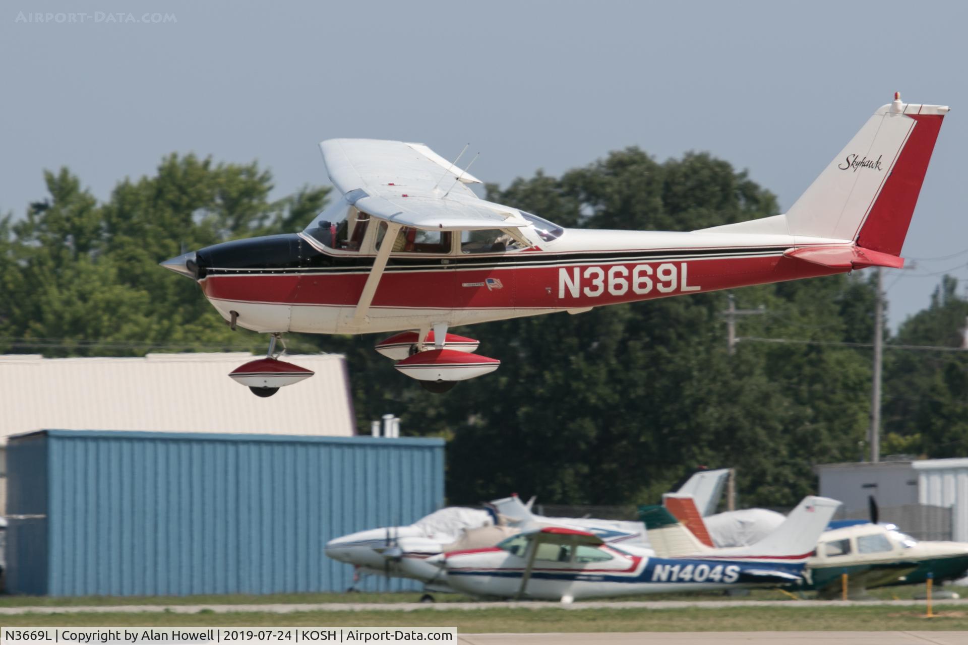 N3669L, 1965 Cessna 172G C/N 17253838, At AirVenture 2019